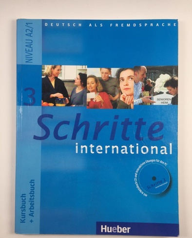 Schritte international 3: Kursbuch + Arbeitsbuch mit Audio-CD