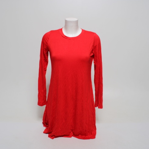 Dámské zimní šaty Durio červené
