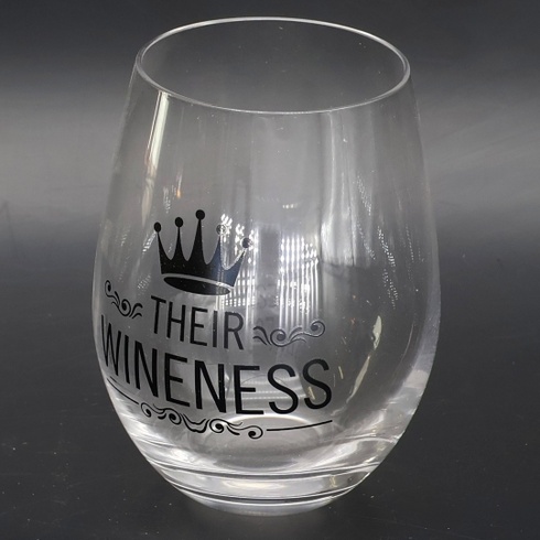 Dárková sklenice na víno Maturi 470292