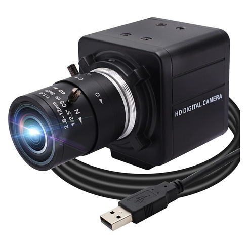 Černá megapixelová webkamera Svpro