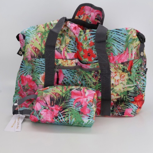Cestovní taška Dimayar květinová