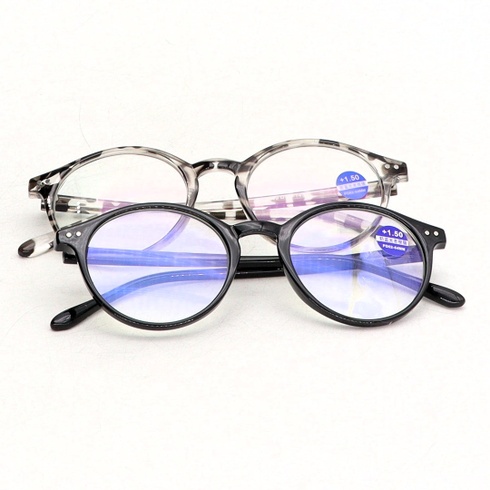 Dioptrické brýle Zuvgees +1.5 2 ks
