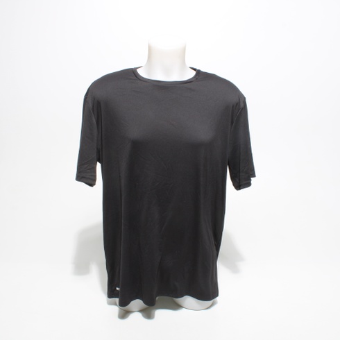 Pánske tričko čierne veľ. XL z polyesteru