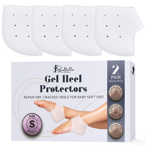 Ballotte – Prémiový silikonový chránič paty pro boty, gel na vycpávky paty pro ženy a muže, gel na