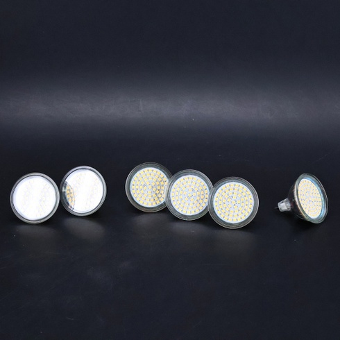 Bodové žiarovky UYHGO teplá biela - 6 kusov