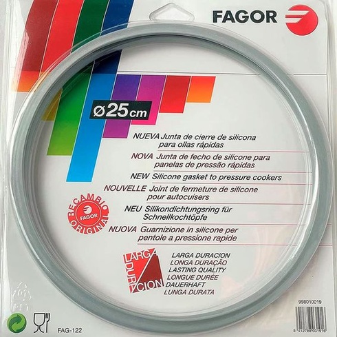 Náhradní gumový tlakový hrnec Fagor M18804555, kompatibilní s tlakovým hrncem Fagor s vnitřním