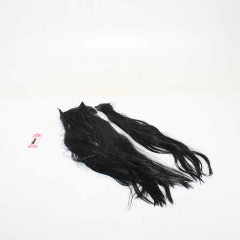 Dámská paruka černá o délce 70 cm