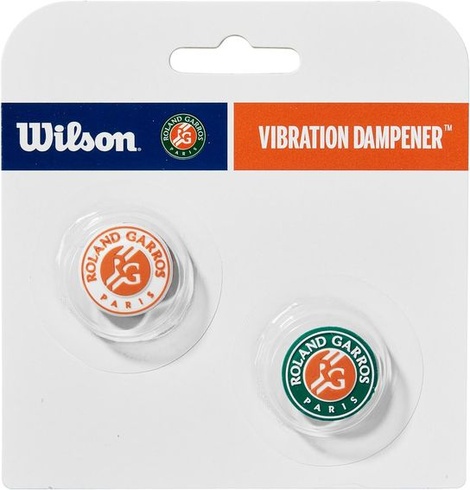 Tenisové tlmiče Wilson Roland-Garros, unisex, oranžové/zelené/biele