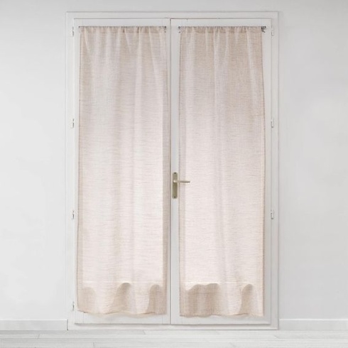 Douceur d'Intérieur Milza - Prihrávajúci rovný pár, 2 x 70 x 200 cm, farba: béžová