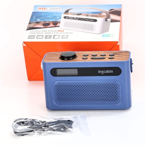 Radiobudík Inscabin M60 modrý