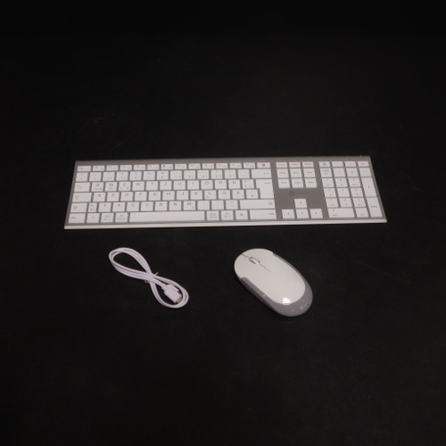 Set klávesnice a myši iClever GK23 biely NJ