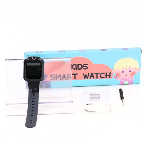Chytré čierne hodinky pre deti Vannico