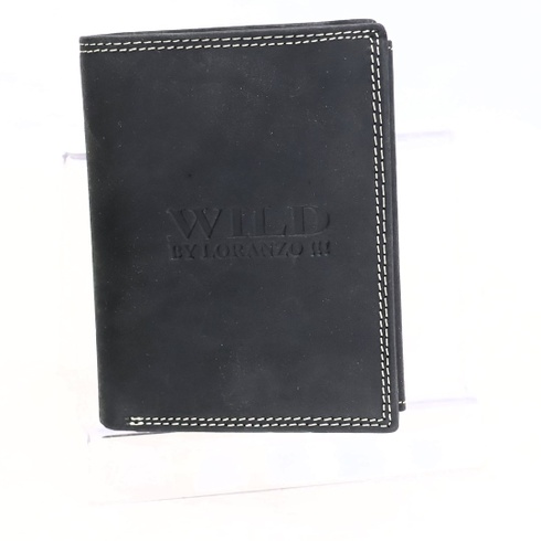Kožená peněženka Wild by loranzo černá