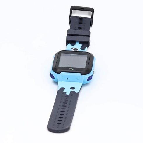 Detské chytré hodinky Elejafe s GPS modrej