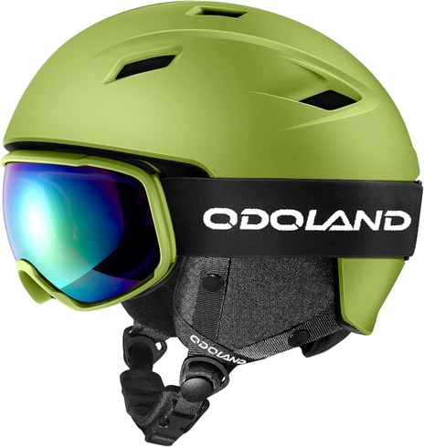 Lyžiarska zelená helma Odoland, veľ. M