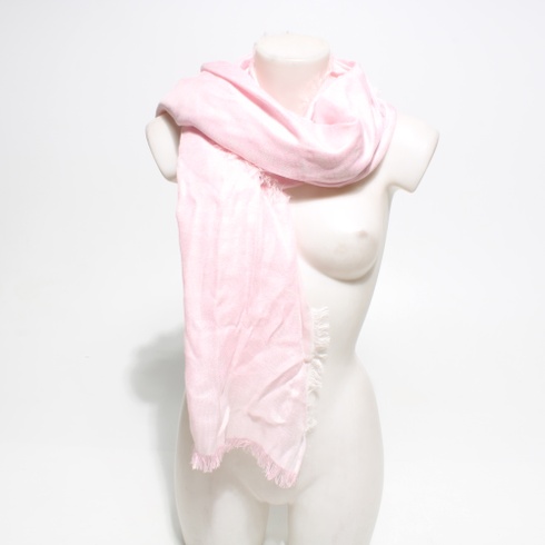 Šátek Maje růžový 130x130 cm