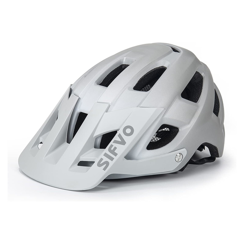Cyklistická helma Sifvo šedá M