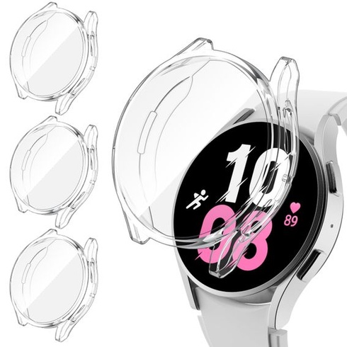 [Balení 3] Pouzdro Kamita kompatibilní s ochranným pouzdrem Samsung Galaxy Watch 6 44 mm, měkký