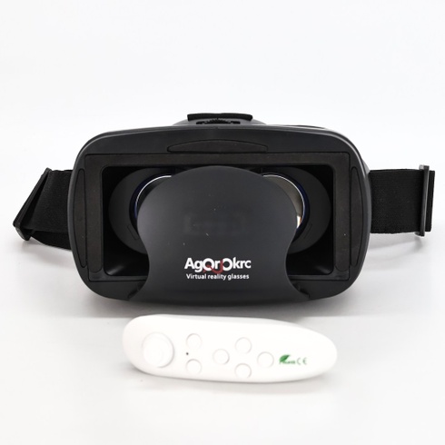VR 3D okuliare Misisi, čierne