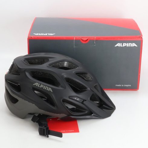 Cyklistická helma Alpina černá vel. 52-57 c