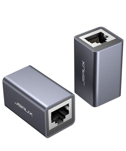 JSAUX RJ45 LAN Coupling Ethernet Cable Connector [2 Pack] Ethernet Coupler LAN adaptér pro LAN