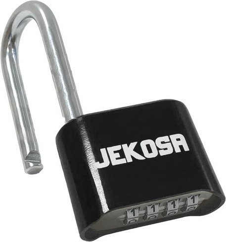 Jekosa® JKE/50 [vodotesný] Heavy Duty vonkajší kombinovaný visiaci zámok - [bez kľúča] 4miestny