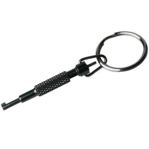 Univerzální klíč na pouta s kroužkem na klíče policejní hlídač věznice