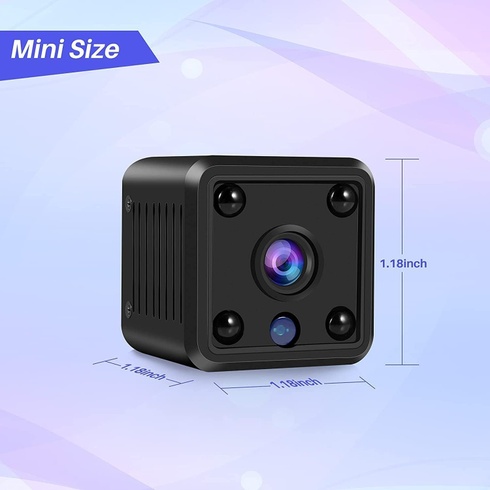 Mini Kamera Glxertvz, černá