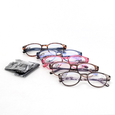 Sada dioptrických brýlí Bosail 6 ks +0,5