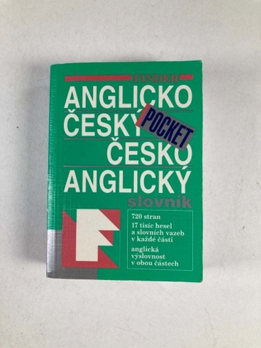 Anglicko-český česko-anglický slovník Pocket