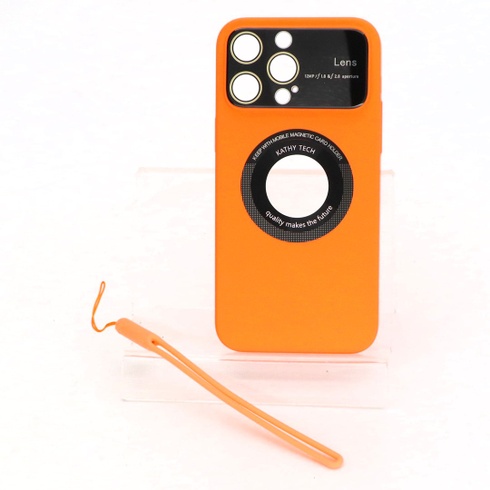 Obal Dqtaoply iPhone 14 Pro Max oranžový