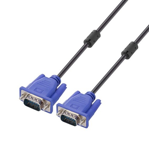 ENUODA VGA na VGA prepojovací kábel 1,5 m modrý