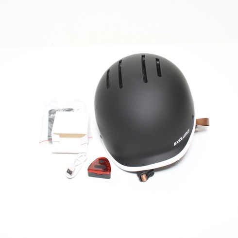 Cyklistická helma Exclusky černá 56-61 cm