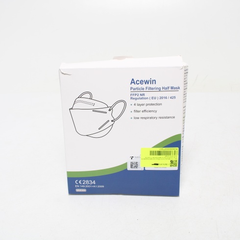 Respirátory FFP2 NR Acewin 2834 - bazar | OdKarla.cz