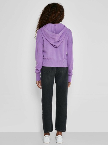 Dámský svetr fialový velikost L