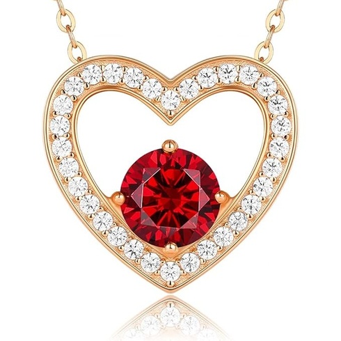 Dámský náhrdelník Louisa Secret YN0920 red