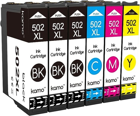 Inkoustové kazety Kamo 502 XL