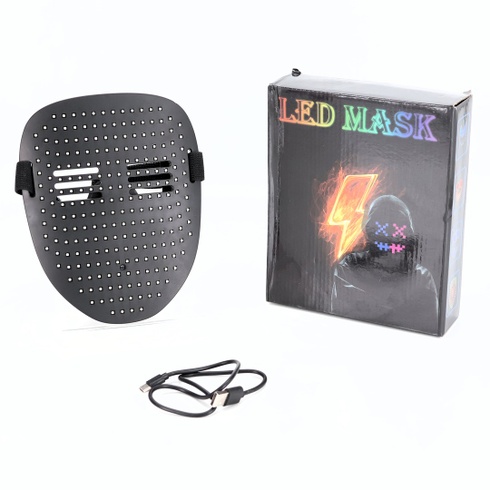 Maska Ompusos LED ovládání gesty