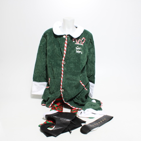 Pánský kostým EraSpooky Santův Elf XL