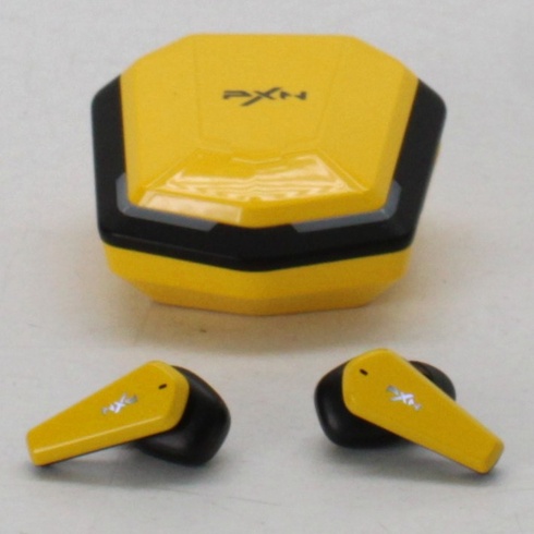 Bezdrátová sluchátka PXN žlutá