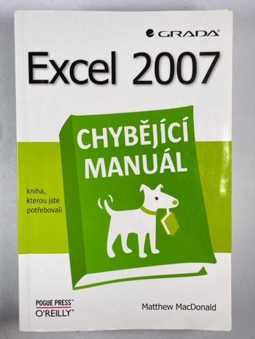 Excel 2007 - chybějící manuál