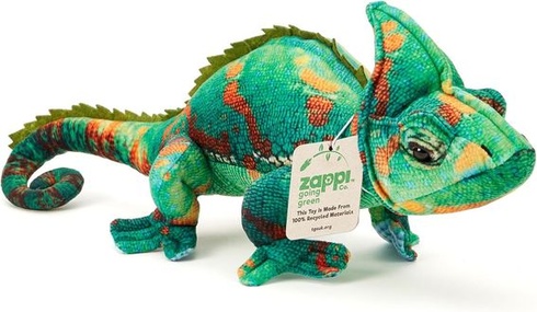Plyšová hračka Zappi Co chameleon ze 100% recyklovaného materiálu (délka 42 cm), perfektní