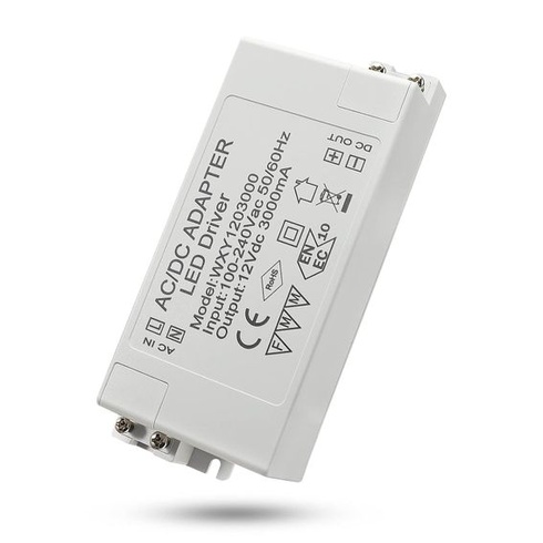 LED transformátor 12V 36W, LED Driver Elektronický transformátor, 230V ...