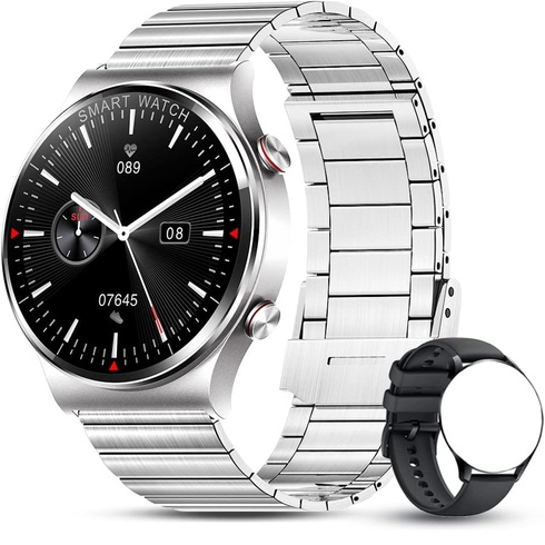 Chytré hodinky GaWear GW-7 stříbrné