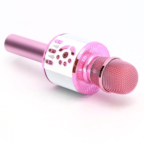 Karaoke mikrofon MicQutr MC22 růžový
