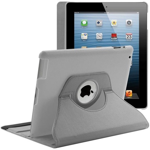 ebestStar - kompatibilní s pouzdrem iPad 4 Retina, iPad 3, iPad 2 otočné ochranné pouzdro, stojánek