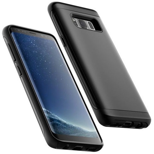 JeTech Shockproof Case pre Samsung Galaxy S8, dvojvrstvové robustné ochranné puzdro na mobilné