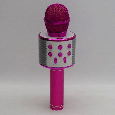 Mikrofon Tikimoon karaoke růžový