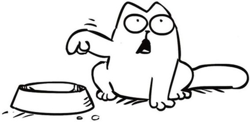 Tapeta na tapetu samolepky Hilai Funny Cat Vinyl Wall pre auto Laptop Window Tank Bowl Cat