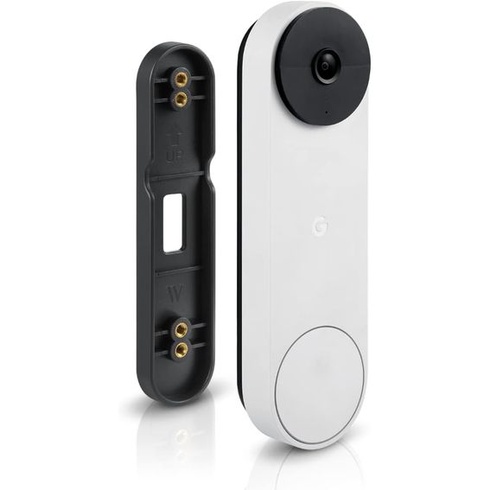 Wasserstein No-Drill Mount Kompatibilný s Google Nest Doorbell (batérie) – Vyhnite sa vŕtanie a